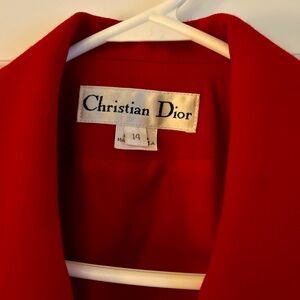 Vintage Dior Blazer with toggle closure